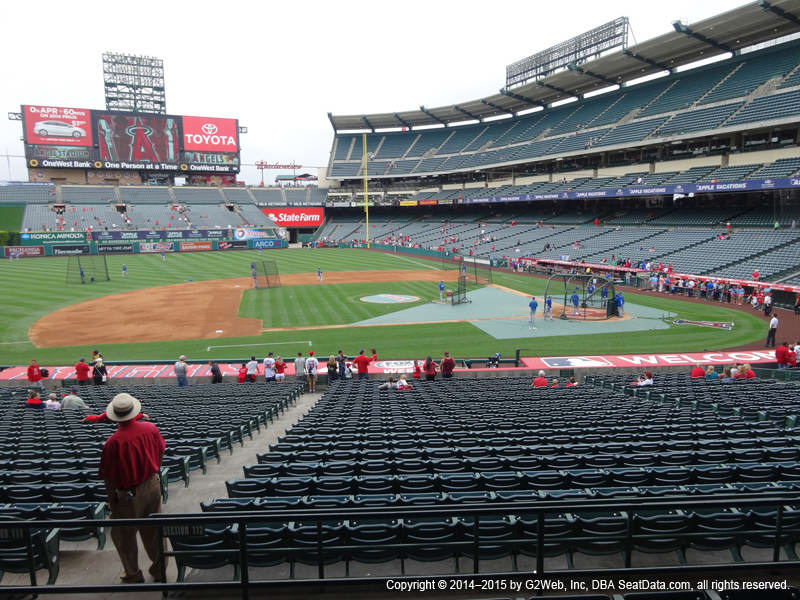 Angels Stadium Seating Map Angel Stadium Of Anaheim 2021 Seating Chart