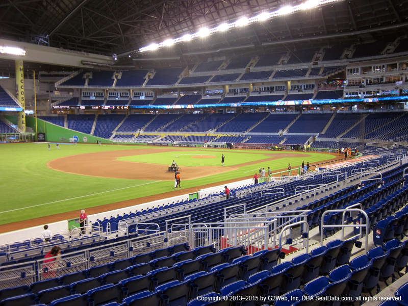 Breakdown Of The Marlins Park Seating Chart